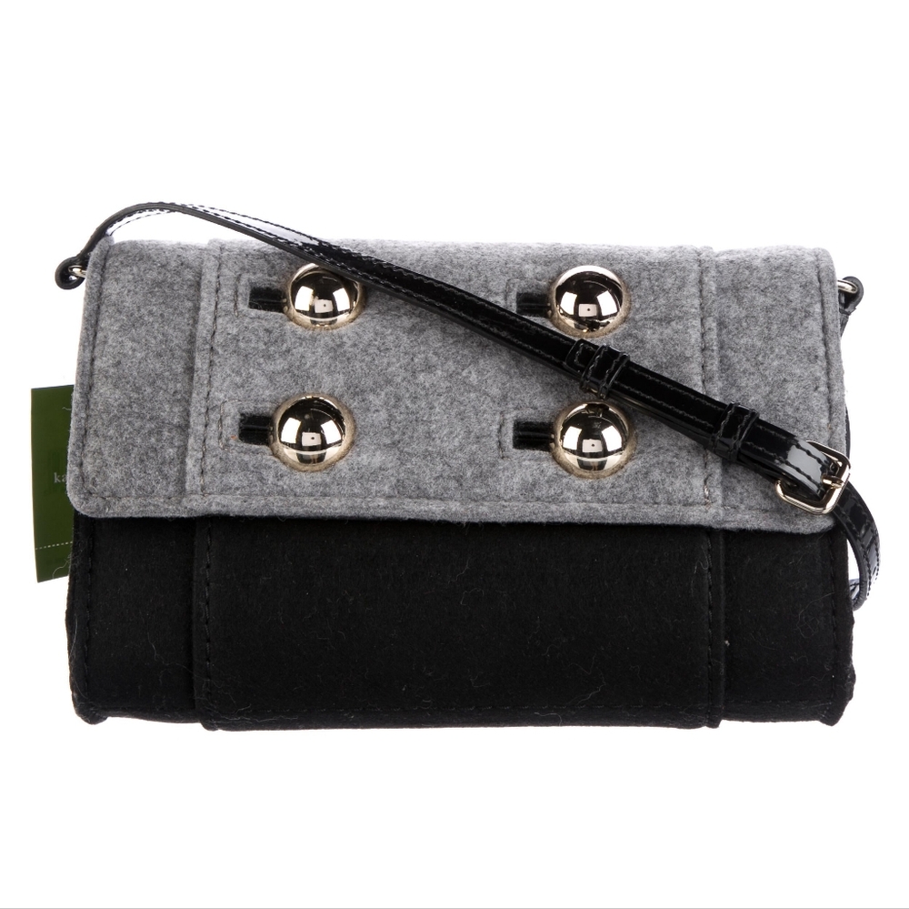 KATE SPADE NEW YORK BEANTOWN WOOL "LENE" CROSSBODY BAG